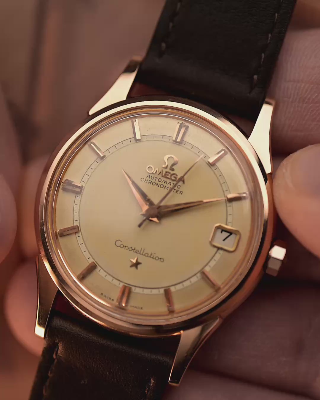 Royal Constellation 14393 Railroad 18k Rose